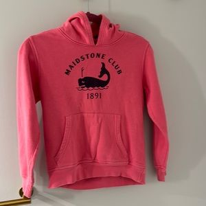 Girls pink Maidstone Club hoodie sz 7/8